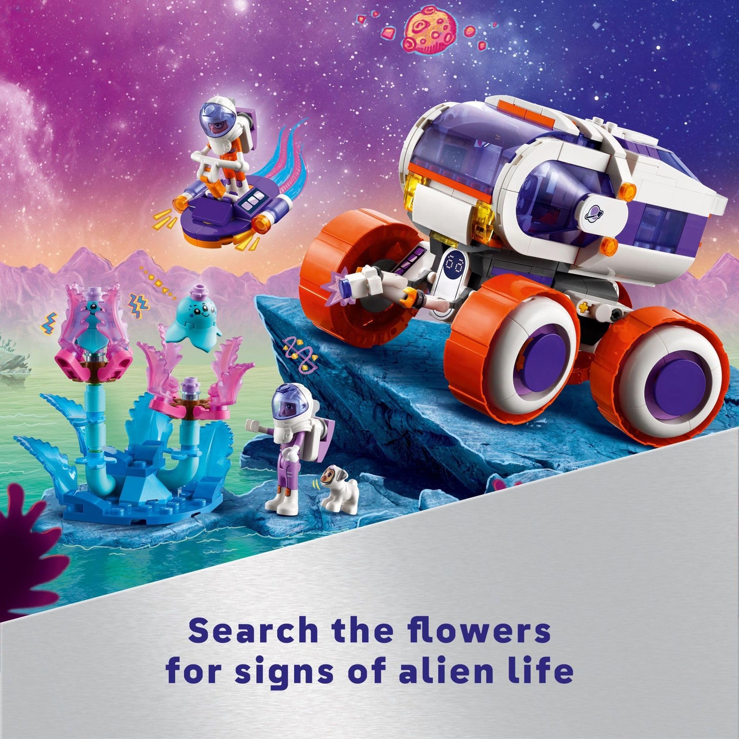 LEGO Friends Space Research Rover 42602 – Space Toy with Mini-Dolls and Dog
