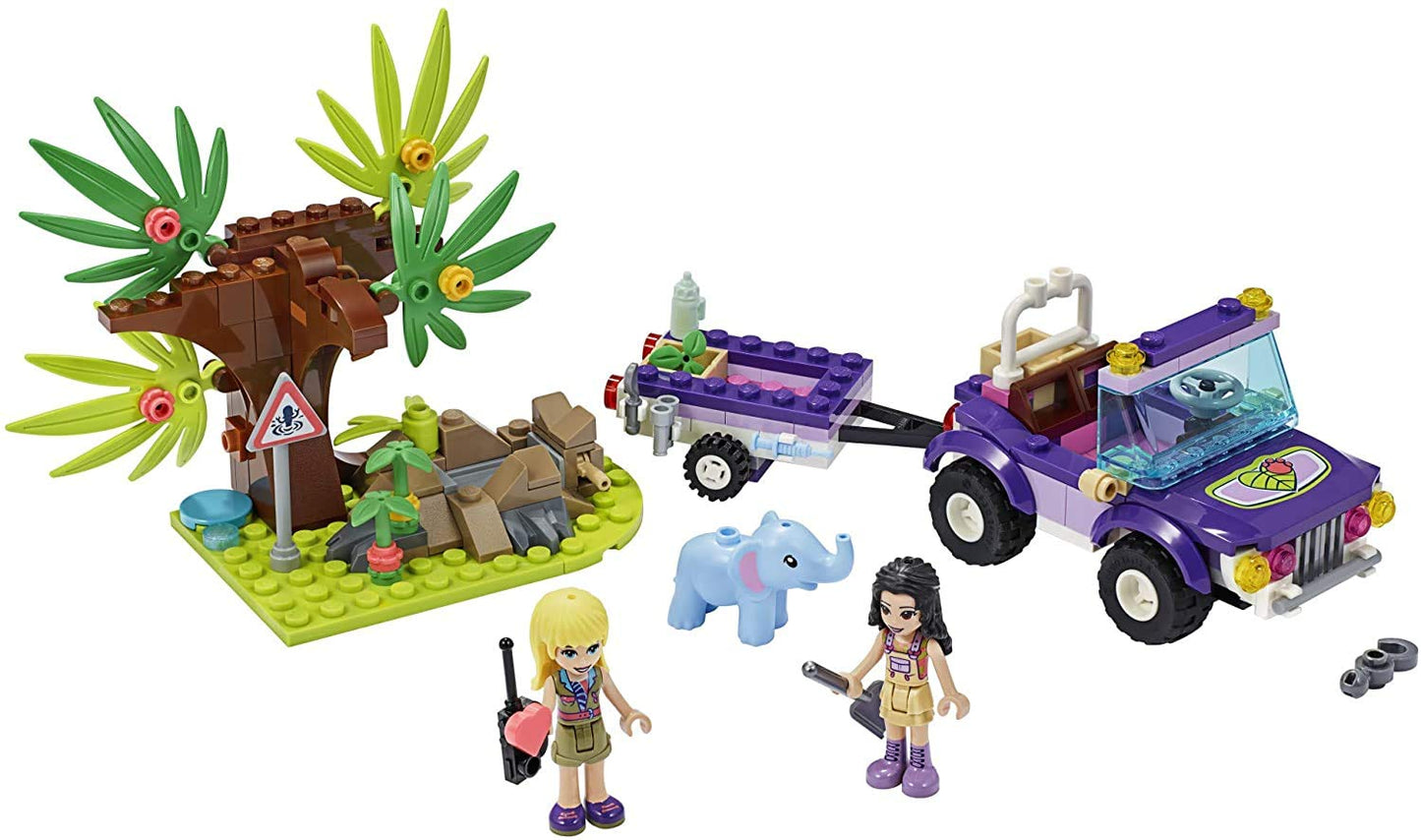 LEGO Friends Baby Elephant Jungle Rescue 41421 – Adventure Kit with Emma & Stephanie