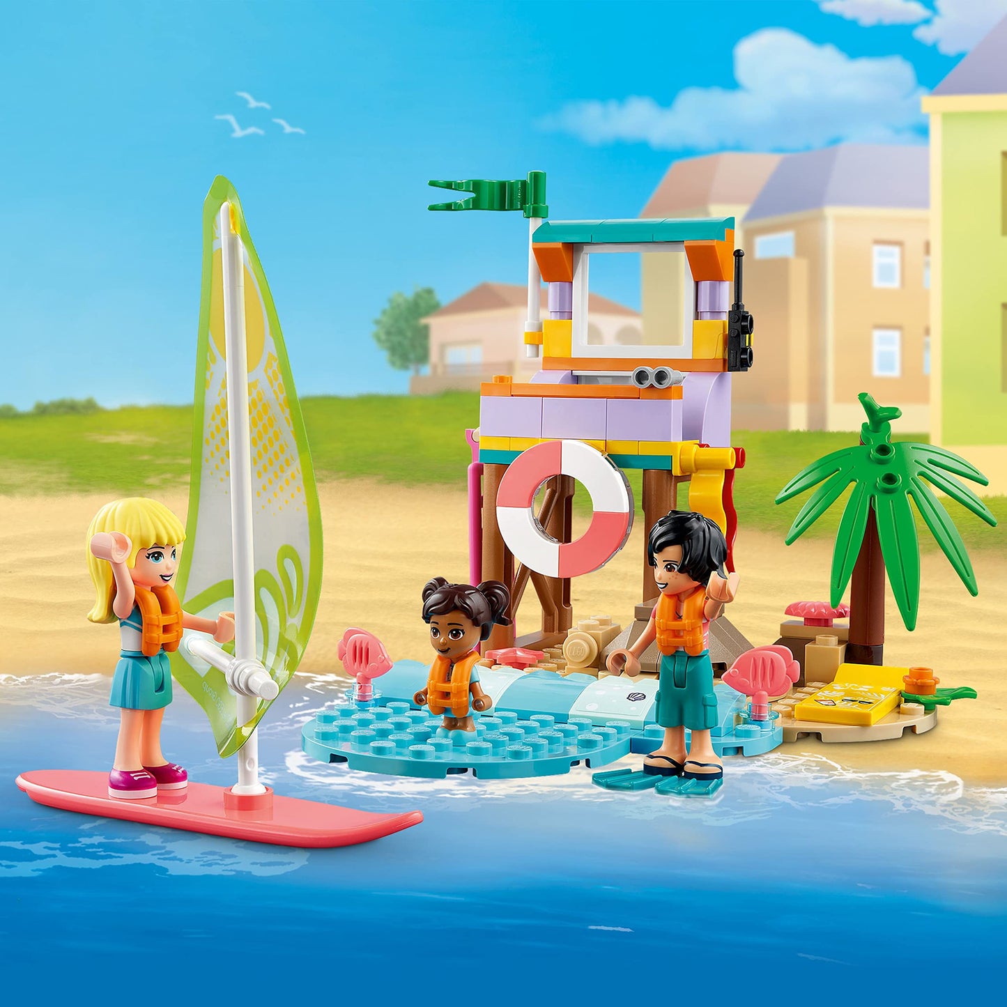 LEGO Friends Surfer Beach Fun 41710 Building Set – 288 Pieces for Creative Beach Play
