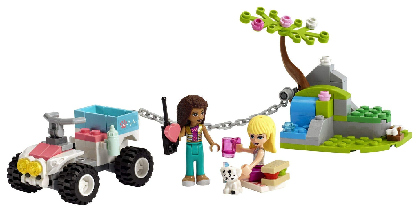 LEGO Friends Vet Clinic Rescue Buggy 41442 | 100 Pieces | Vet Toy Set for Kids 6+
