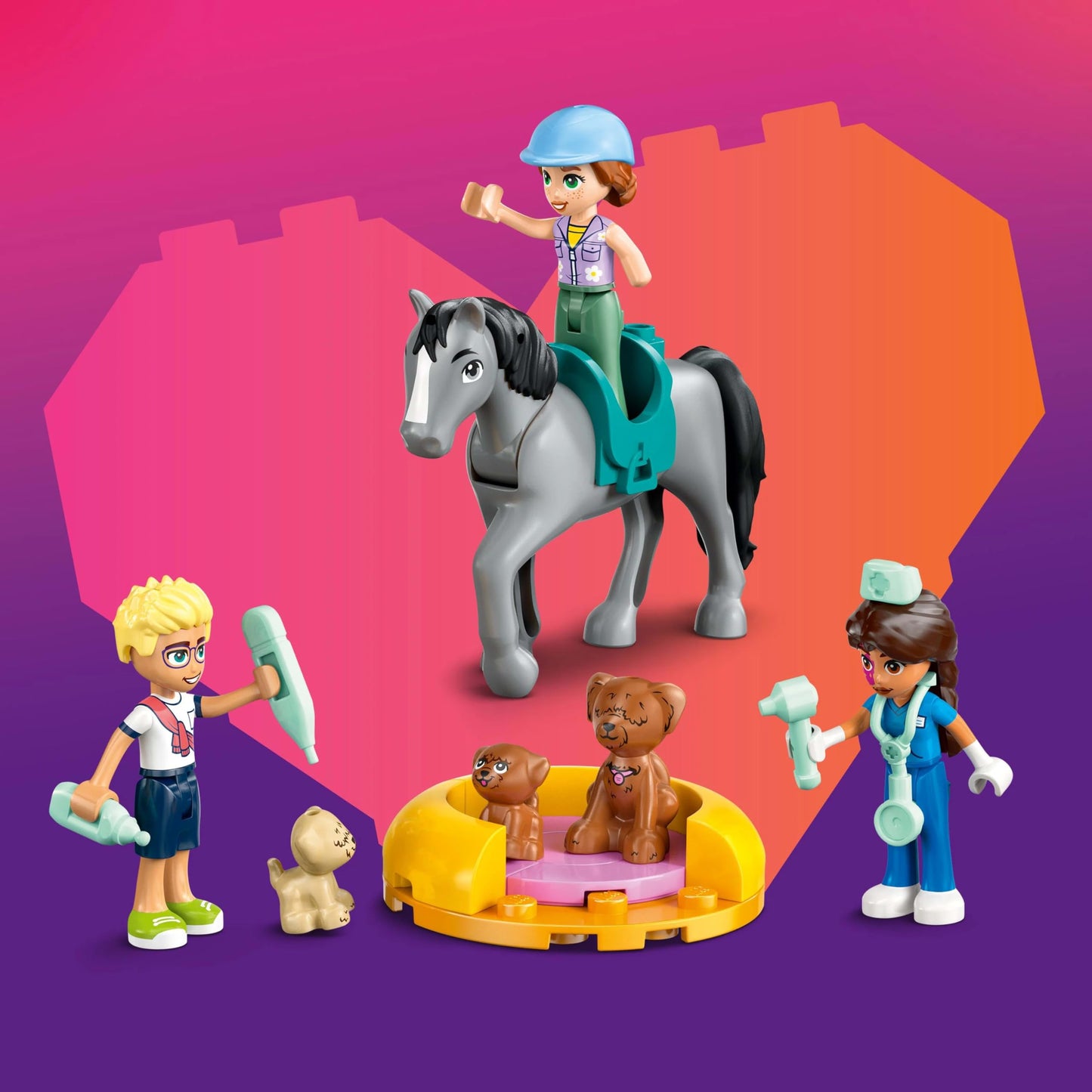 LEGO Friends Animal Hospital and Pets 42651 – Vet Clinic Playset for Kids 7+