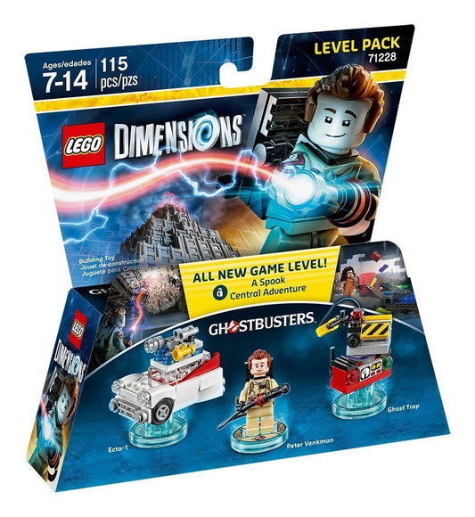 LEGO Dimensions Ghostbusters Level Pack – Peter Venkman, Ecto-1 & Ghost Trap