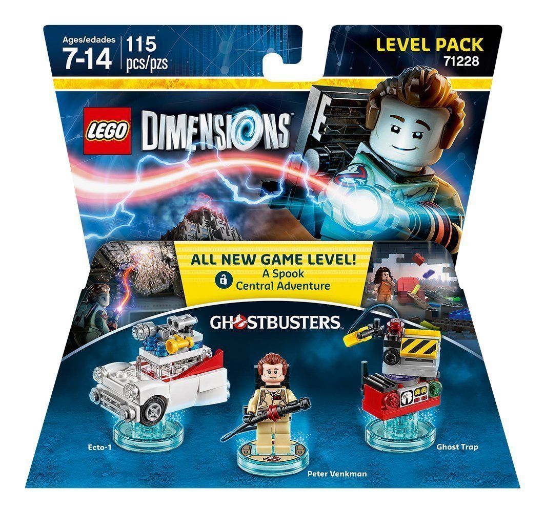 LEGO Dimensions Ghostbusters Level Pack – Peter Venkman, Ecto-1 & Ghost Trap