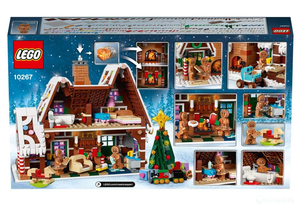 LEGO Creator Expert Gingerbread House 10267 – 1,477-piece Building Kit
