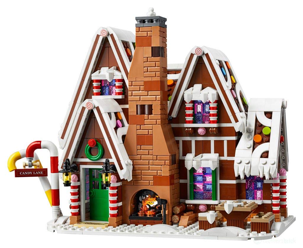 LEGO Creator Expert Gingerbread House 10267 – 1,477-piece Building Kit