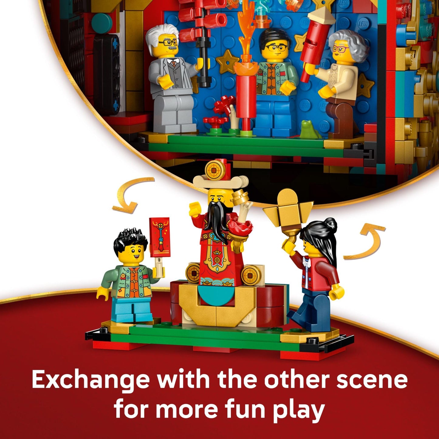 LEGO Fortune Firecracker 80118 – Interactive Wall Display & Chinese New Year Toy for Kids 9+