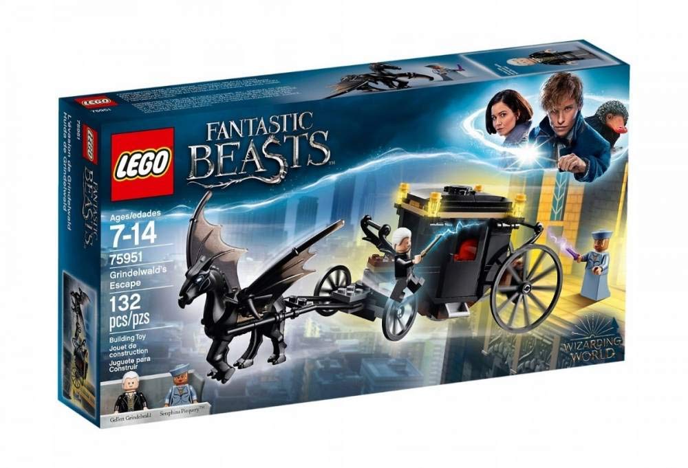 LEGO Fantastic Beasts: The Crimes of Grindelwald – Grindelwald’s Escape 75951 Building Kit (132 Pieces)