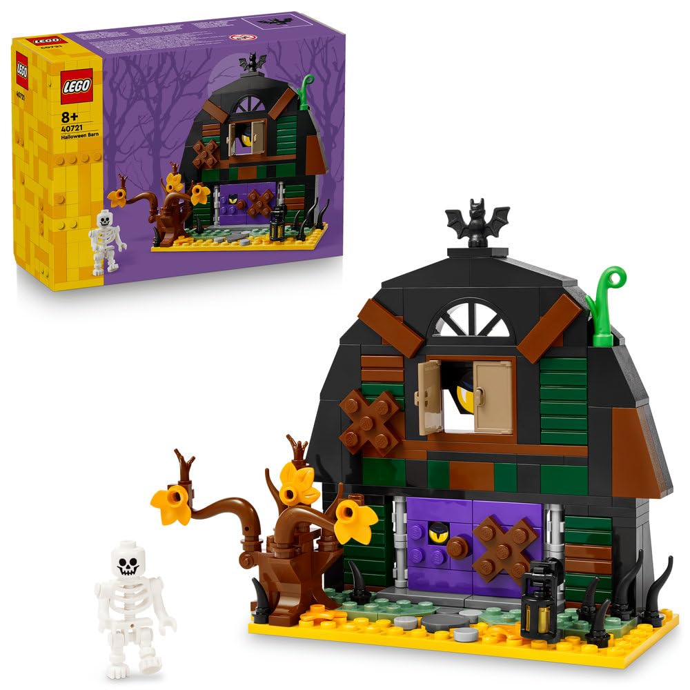 LEGO Halloween Barn Skeleton Building Set 40721 - Ages 8+