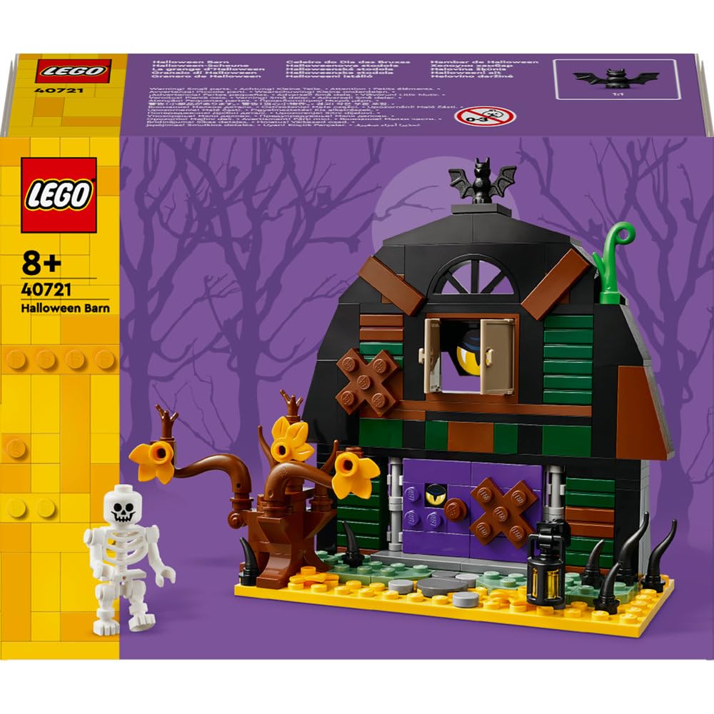 LEGO Halloween Barn Skeleton Building Set 40721 - Ages 8+