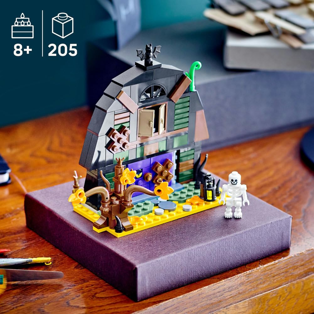 LEGO Halloween Barn Skeleton Building Set 40721 - Ages 8+