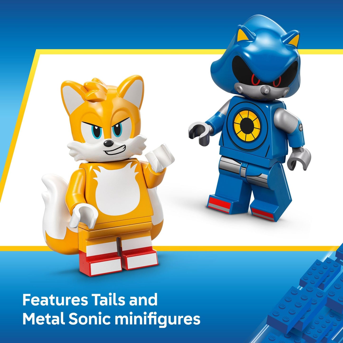 LEGO Sonic Cyclone vs Metal Sonic 77002 – Mech Suit Building Toy with Minifigs