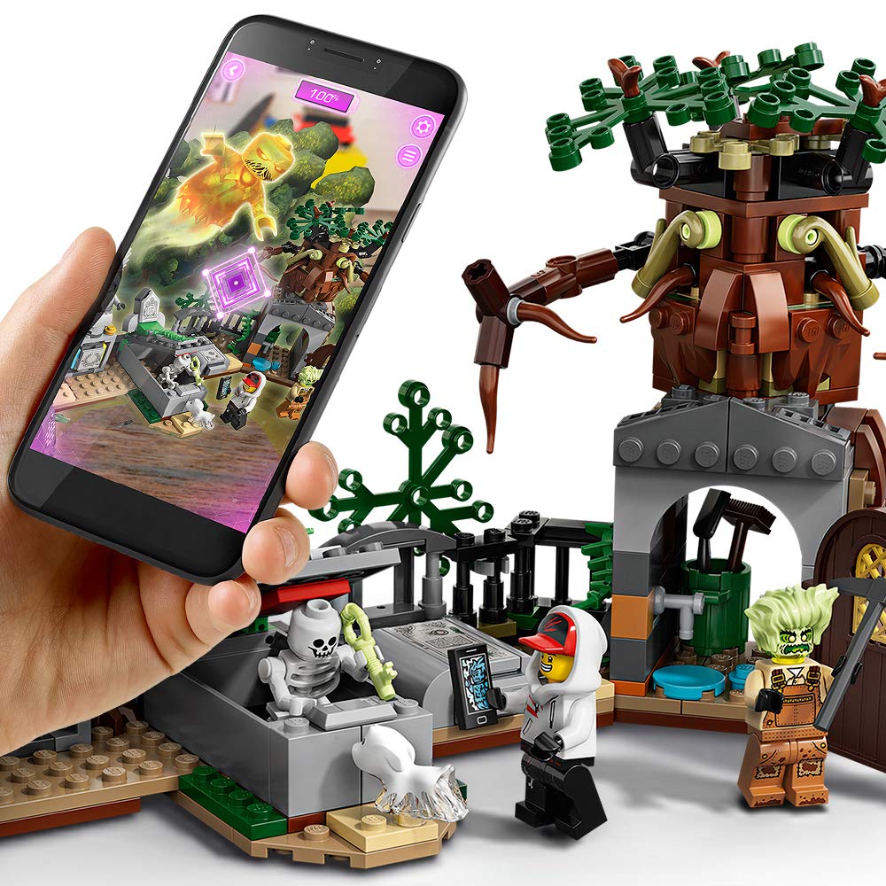 LEGO Hidden Side Graveyard Mystery 70420 Building Kit – AR Playset for 7+ (335 Pieces)