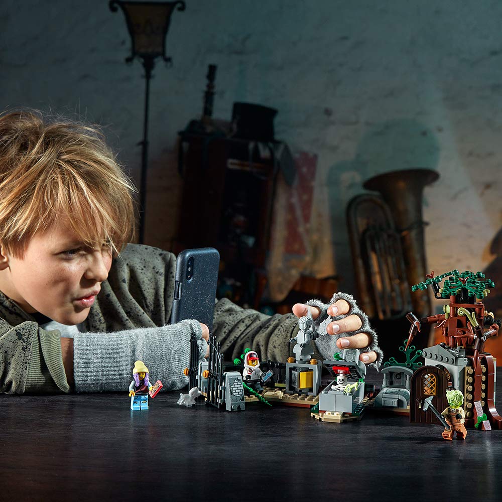 LEGO Hidden Side Graveyard Mystery 70420 Building Kit – AR Playset for 7+ (335 Pieces)