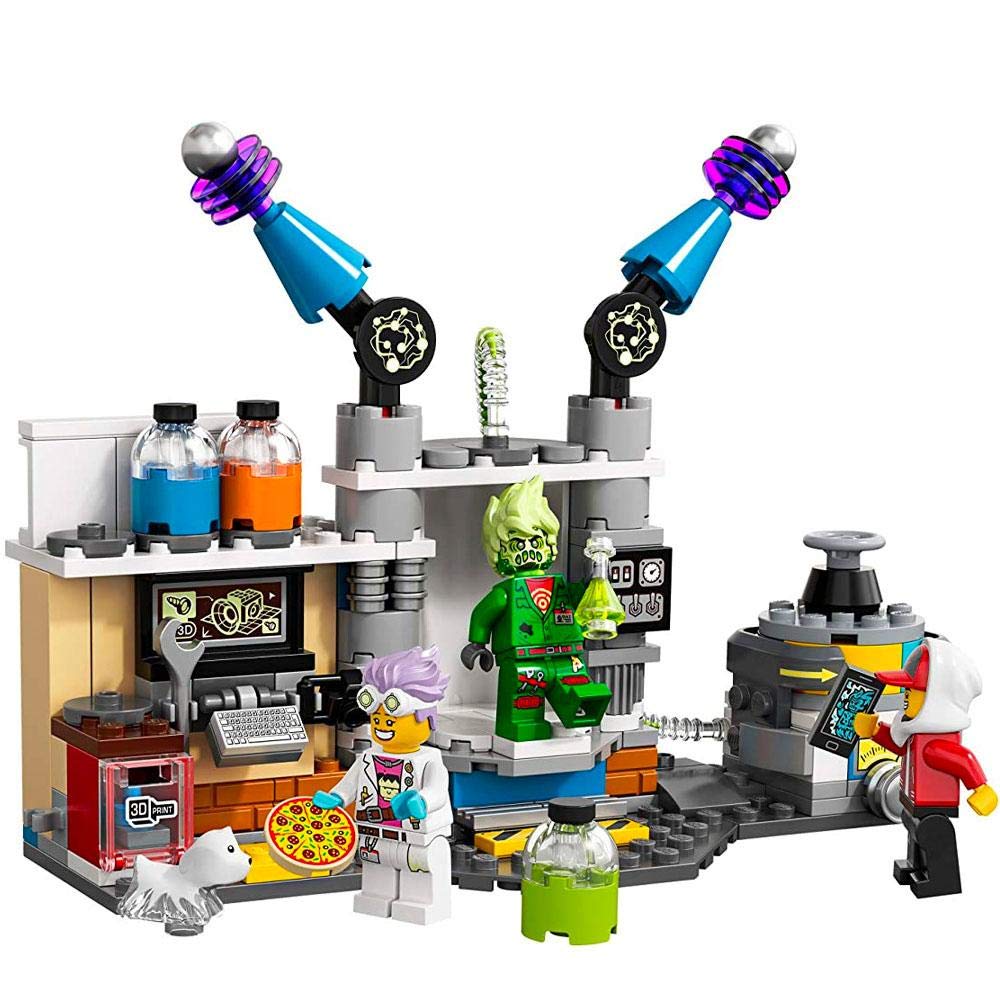 LEGO Hidden Side J.B.'s Ghost Lab 70418 – AR Ghost-Hunting Playset (174 Pcs)