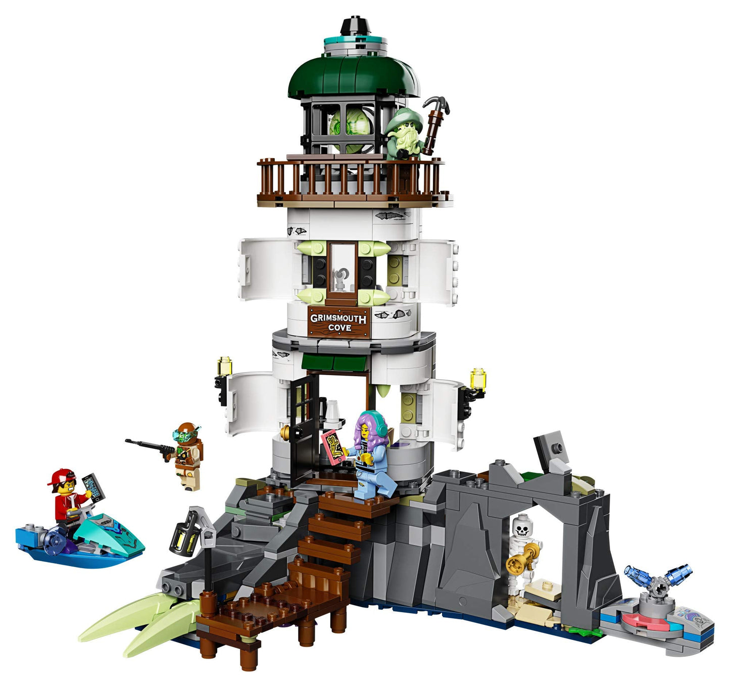 LEGO Hidden Side The Lighthouse of Darkness 70431 – AR Ghost Hunting LEGO Set (540 Pieces)