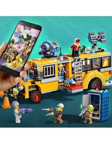 LEGO Hidden Side Paranormal Intercept Bus 3000 70423 AR Building Kit – 689 Pieces