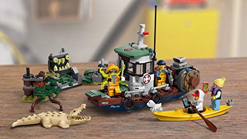 LEGO Hidden Side Wrecked Shrimp Boat 70419 – AR Playset, 310 Pieces