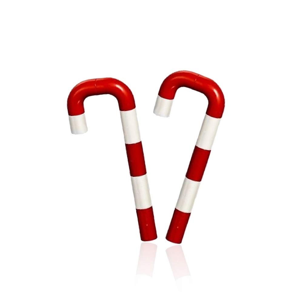 LEGO Holiday Candy Cane Ornaments – Set of Two (Tree Ornaments) 2019