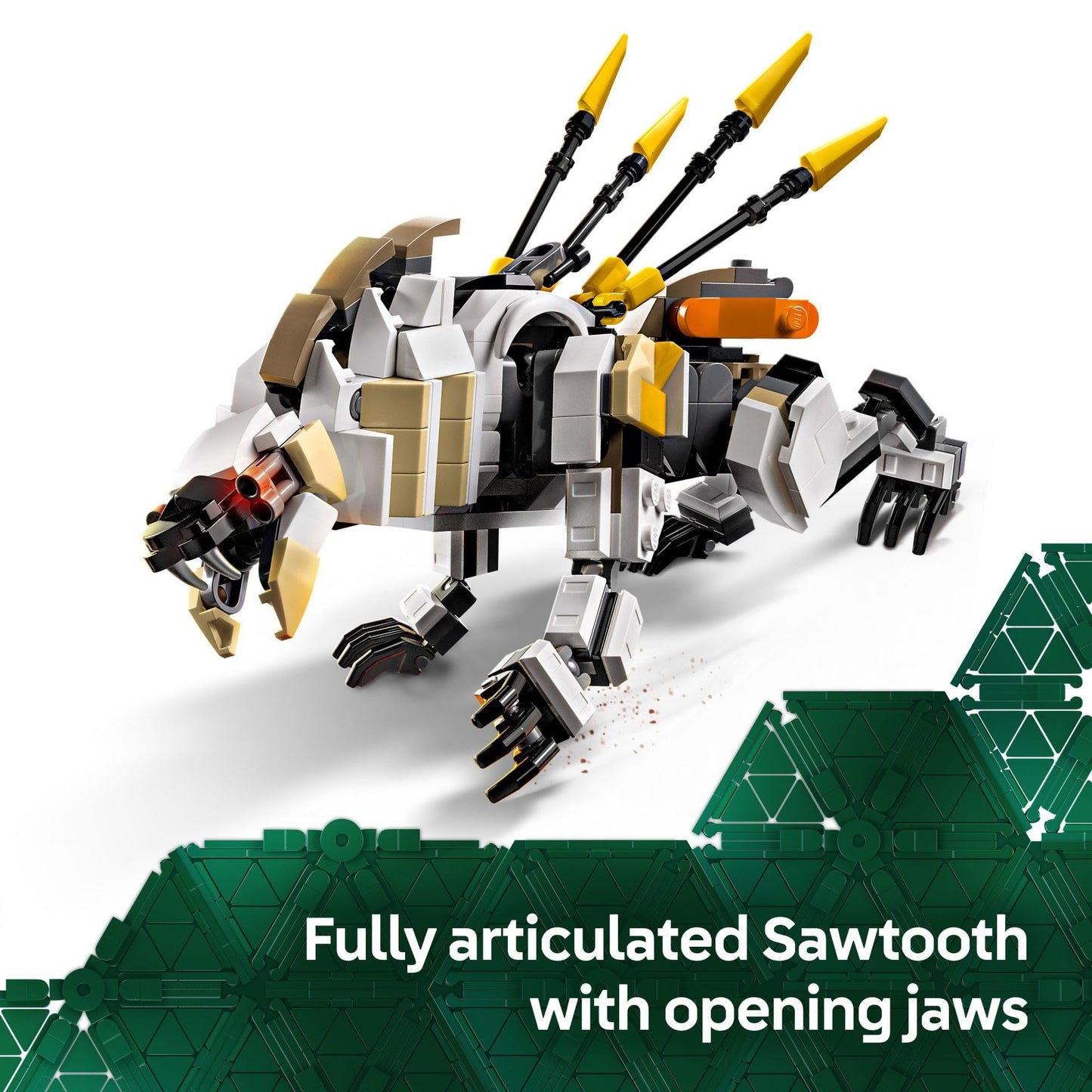 LEGO Horizon Adventures 77037: Aloy & Varl vs Shell-Walker & Sawtooth – Building Toy