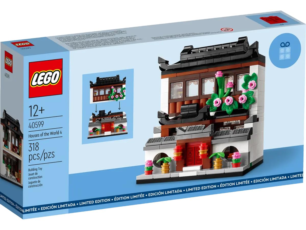 LEGO Houses of The World 4 (40599) – 318 pcs – Chinese Architecture LEGO Set