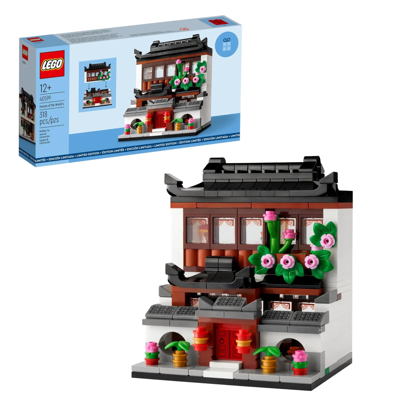 LEGO Houses of The World 4 (40599) – 318 pcs – Chinese Architecture LEGO Set