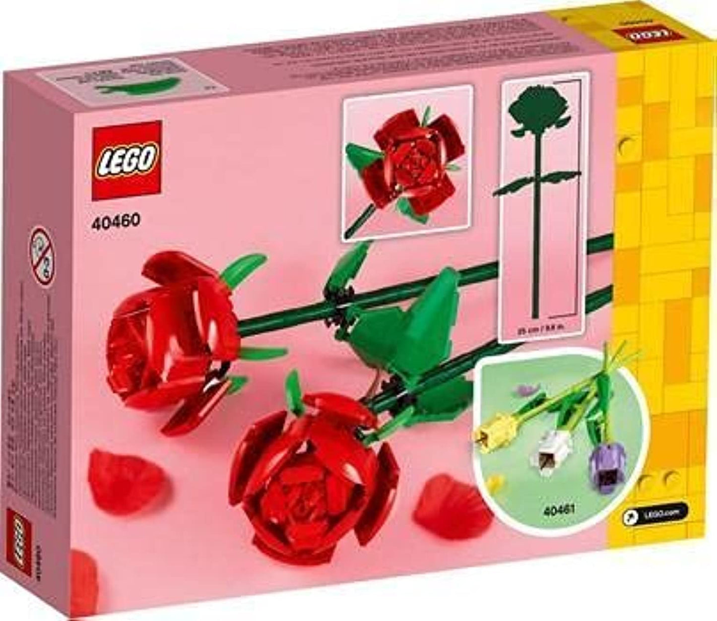 LEGO Iconic Rose 40460 – Buildable Roses for Display & Gift
