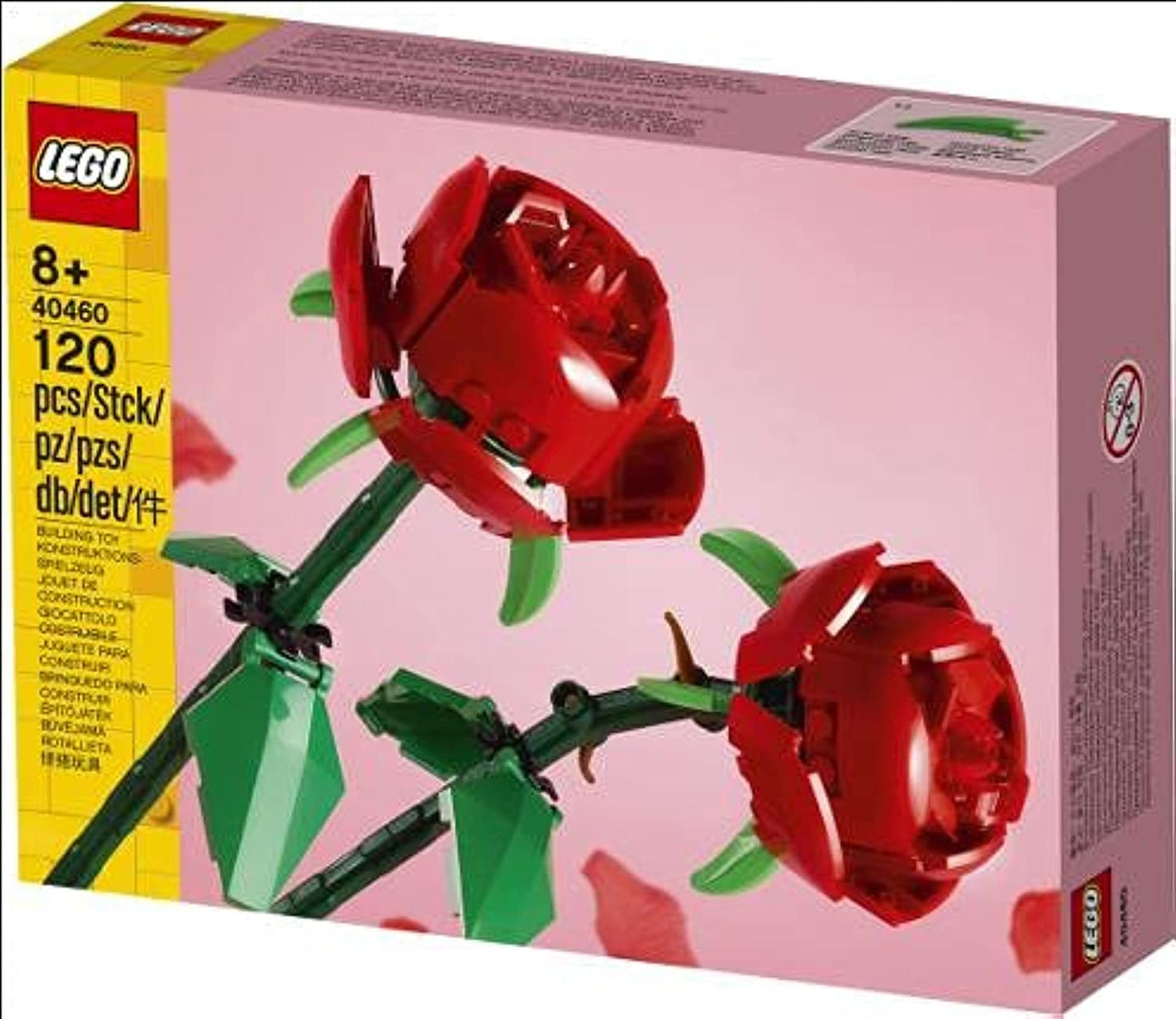 LEGO Iconic Rose 40460 – Buildable Roses for Display & Gift