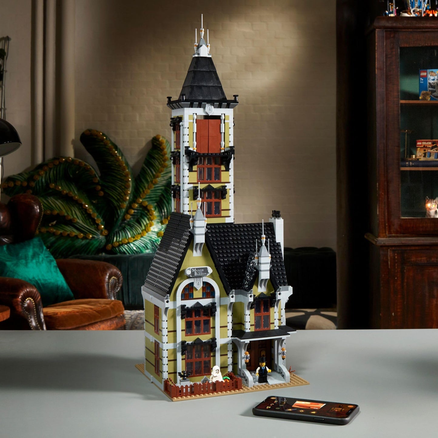 LEGO Icons Haunted House 10273 – 3,231-Piece Build for Adults & Families