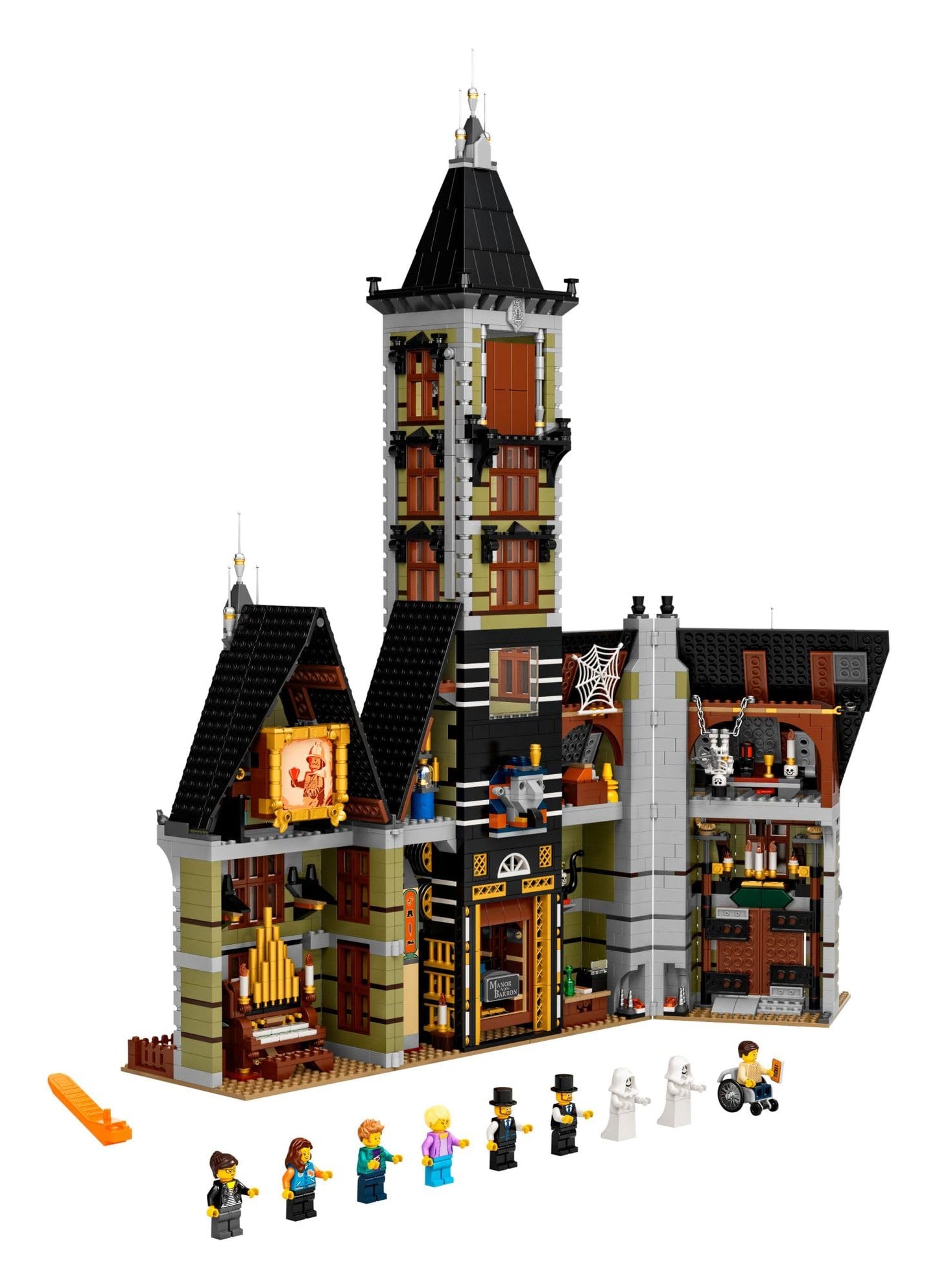 LEGO Icons Haunted House 10273 – 3,231-Piece Build for Adults & Families