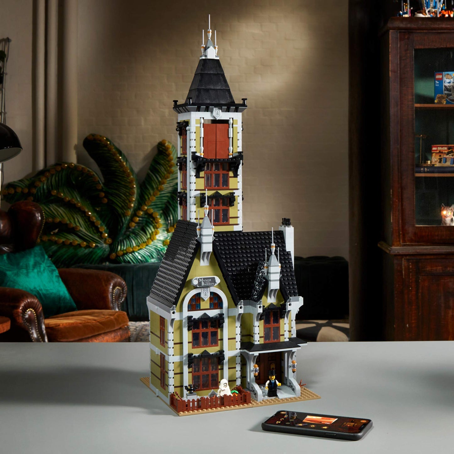LEGO Icons Haunted House 10273 – 3,231-Piece Build for Adults & Families