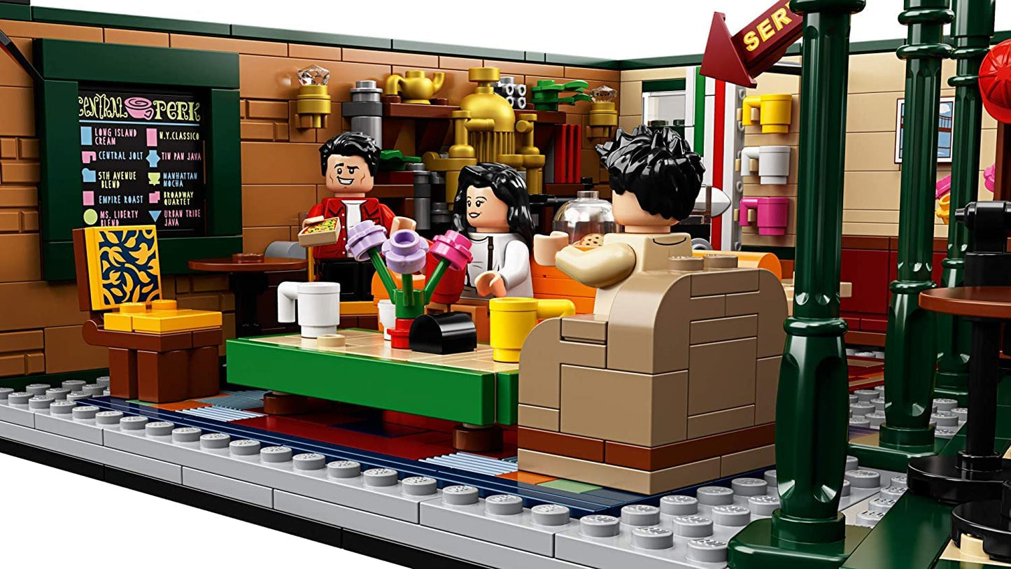 LEGO Ideas 21319 Central Perk Building Kit – 1,070 Pieces | Friends TV Show Collectible
