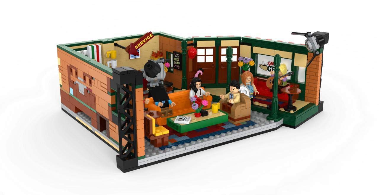 LEGO Ideas 21319 Central Perk Building Kit – 1,070 Pieces | Friends TV Show Collectible