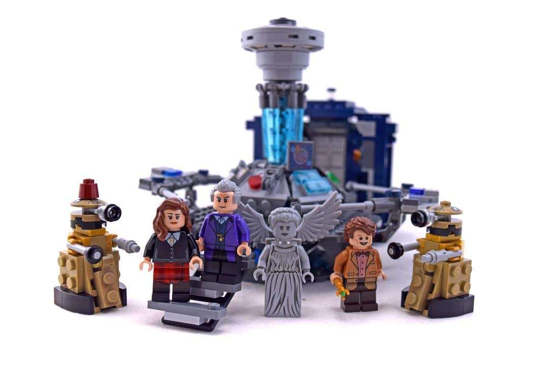 LEGO Ideas Doctor Who 21304 Building Kit – TARDIS, Daleks & Clara Oswald