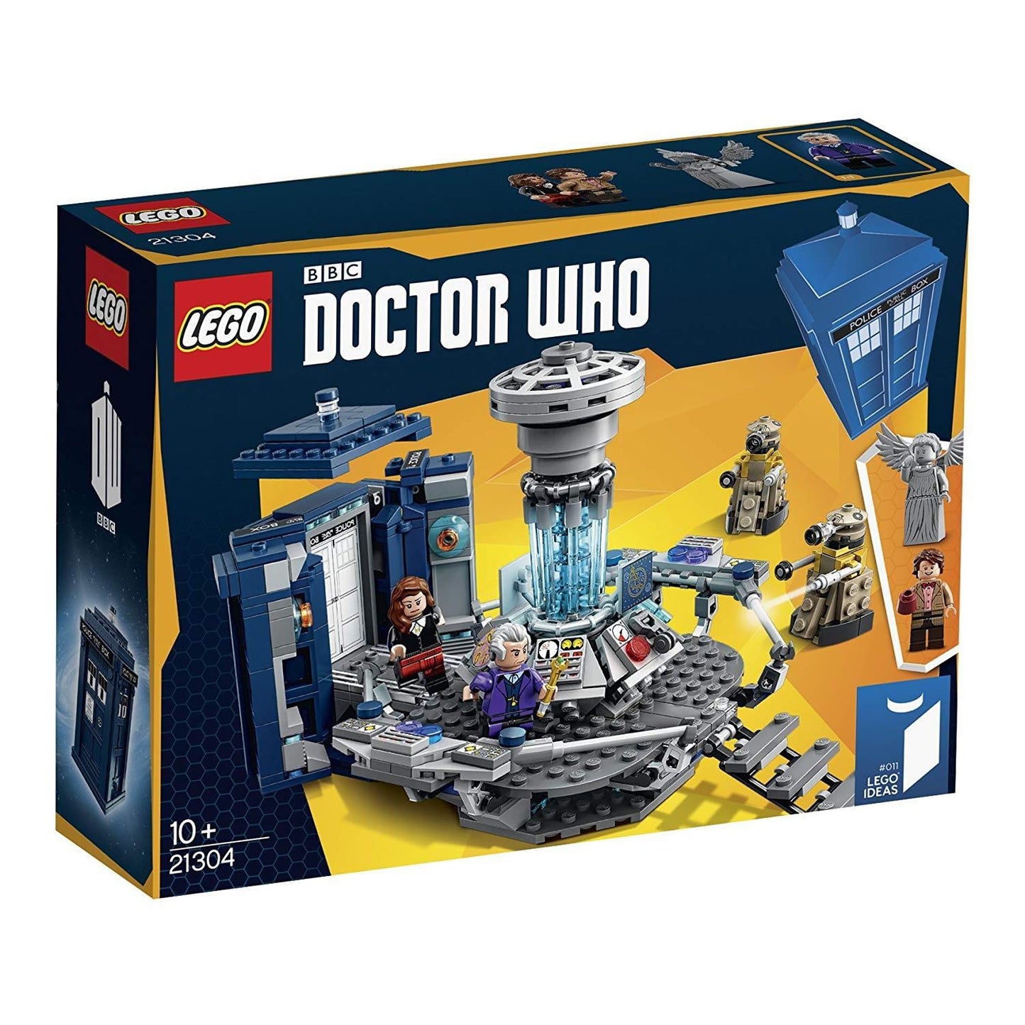 LEGO Ideas Doctor Who 21304 Building Kit – TARDIS, Daleks & Clara Oswald