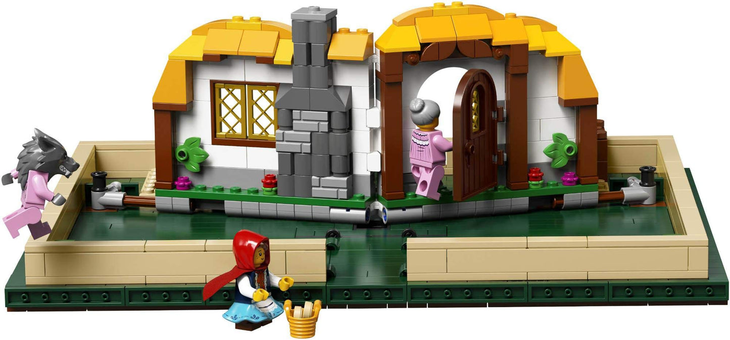 LEGO Ideas Pop-up Book 21315 – Little Red Riding Hood & Jack and the Beanstalk (859 Pieces)
