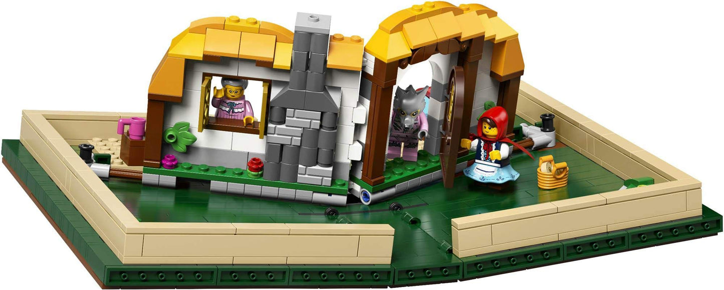 LEGO Ideas Pop-up Book 21315 – Little Red Riding Hood & Jack and the Beanstalk (859 Pieces)