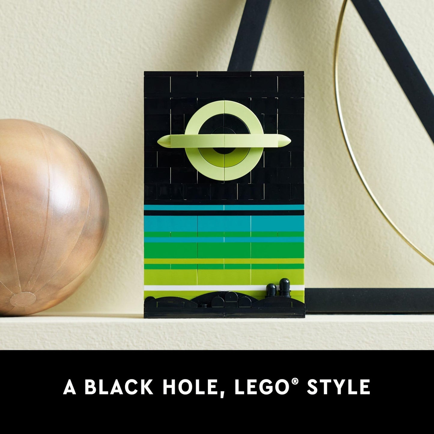 LEGO Ideas Tales of the Space Age 21340 – Space-Themed Postcard Build Kit for Adults 18+