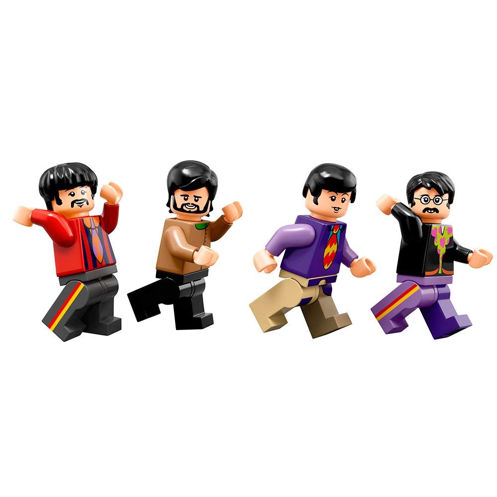 LEGO Ideas Yellow Submarine (21306) – 553-Piece Building Toy & Beatles Gift
