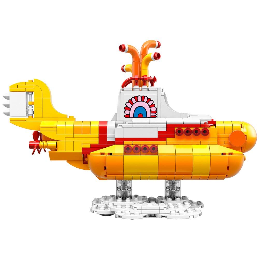 LEGO Ideas Yellow Submarine (21306) – 553-Piece Building Toy & Beatles Gift