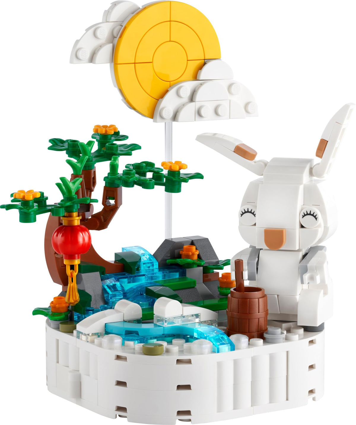 LEGO Jade Rabbit 40643 – Mid-Autumn Festival Building Set with Moon Cake Surprise | 288 Pieces