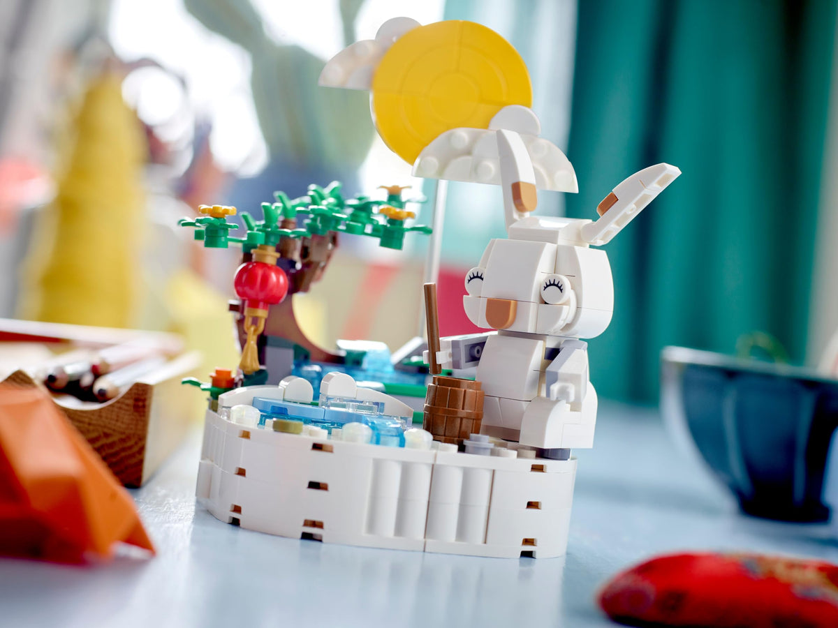 LEGO Jade Rabbit 40643 – Mid-Autumn Festival Building Set with Moon Cake Surprise | 288 Pieces