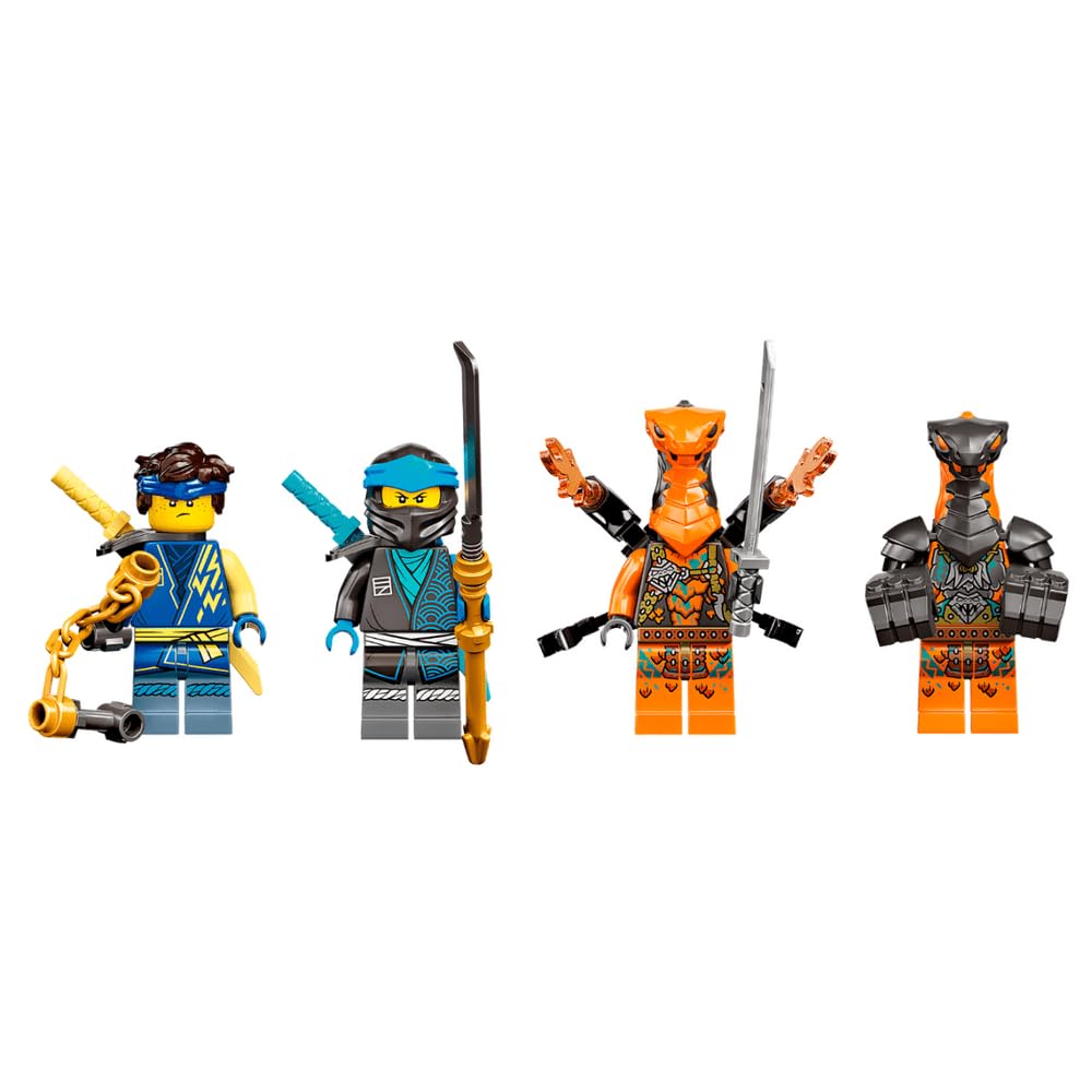 LEGO Ninjago Jay and NYA’s Race Car EVO 71776 – 536-Piece Building Kit