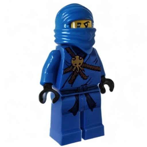 Jay (Blue Ninja) LEGO Ninjago Minifigure – 2 Inch Collectible