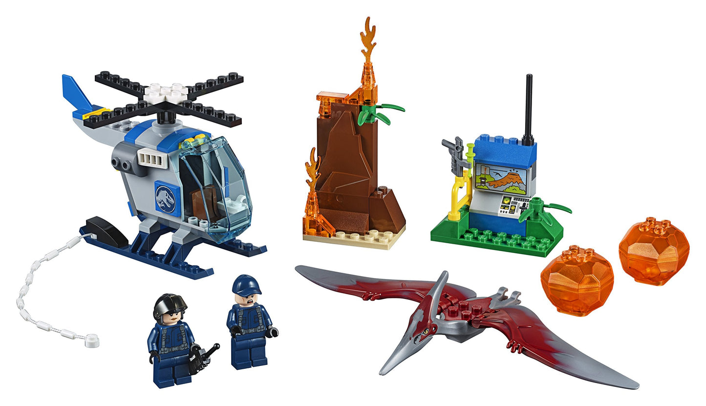 LEGO Juniors 4+ Jurassic World Pteranodon Escape 10756 – 84-Piece Building Kit