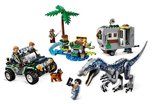LEGO Jurassic World Baryonyx Face-Off: The Treasure Hunt 75935 – 434 Pieces