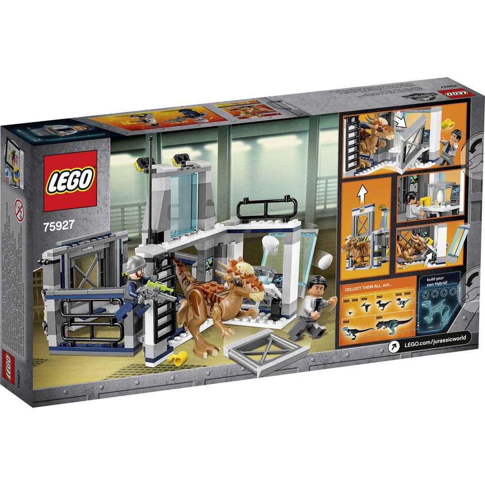 LEGO Jurassic World Escape The Stygi Moloch 75927 – Entertainment Toy for Boys & Girls