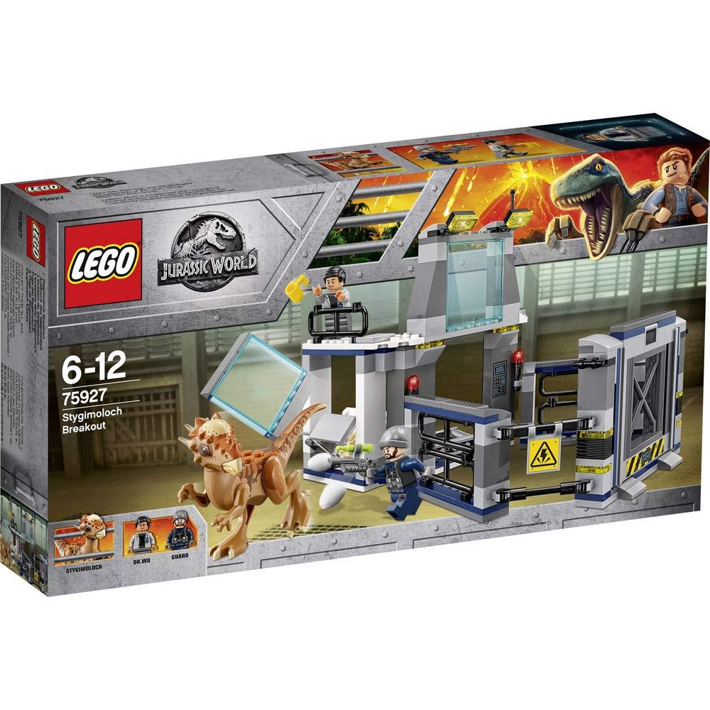 LEGO Jurassic World Escape The Stygi Moloch 75927 – Entertainment Toy for Boys & Girls