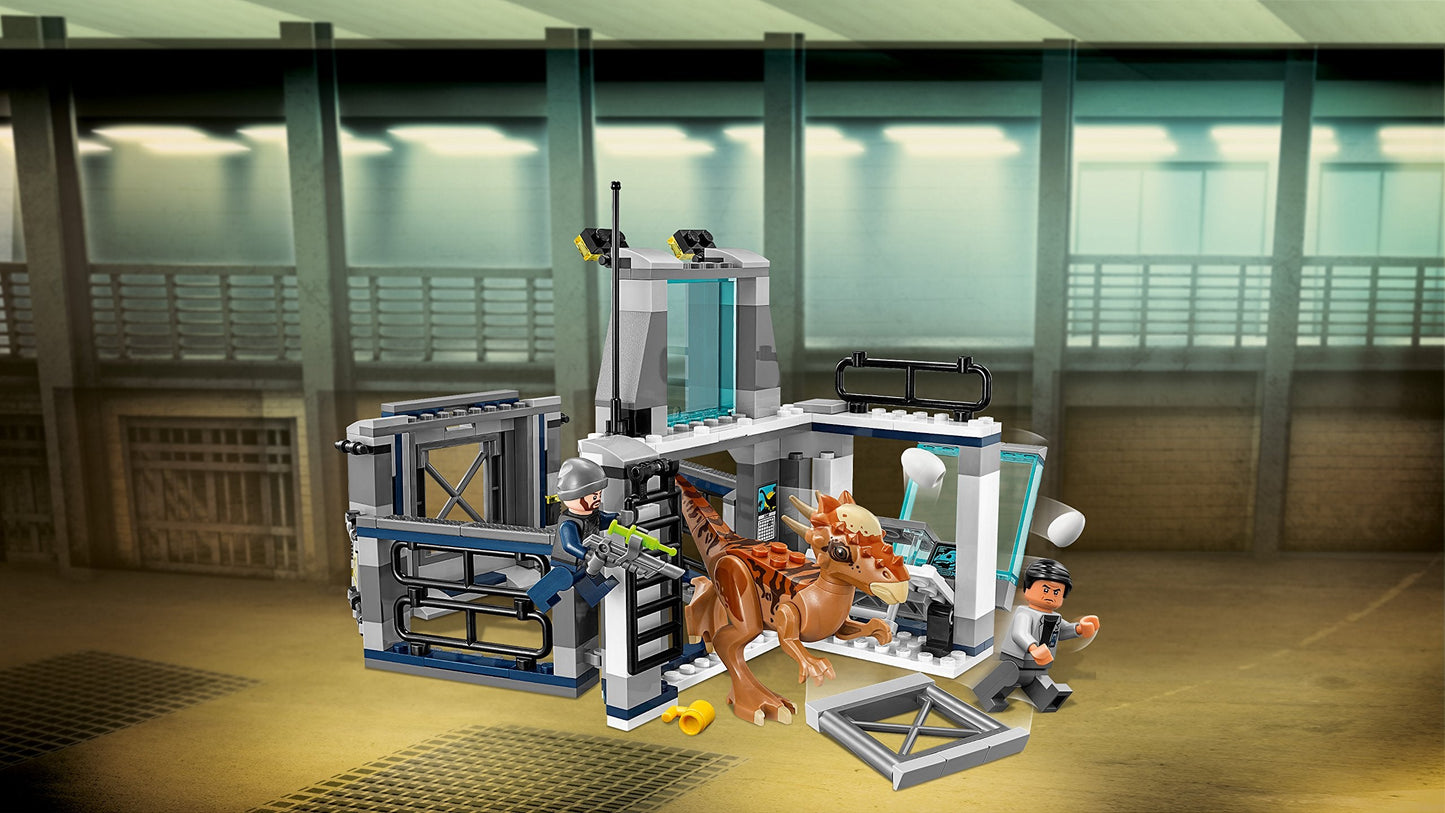LEGO Jurassic World Escape The Stygi Moloch 75927 – Entertainment Toy for Boys & Girls
