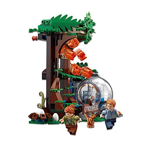 LEGO Jurassic World Carnotaurus Gyrosphere Escape 75929 – 577-Piece Building Kit