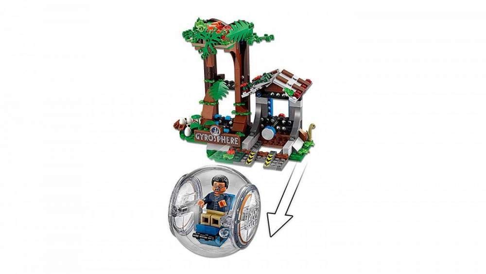 LEGO Jurassic World Carnotaurus Gyrosphere Escape 75929 – 577-Piece Building Kit